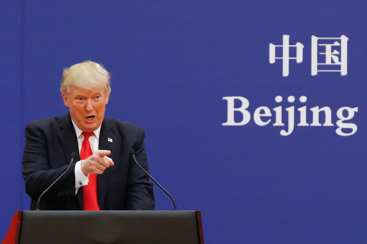 U.S. President Trump Visits China