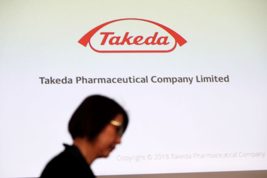 JAPAN-IRELAND-PHARMACEUTICAL-TAKEOVER-TAKEDA-SHIRE