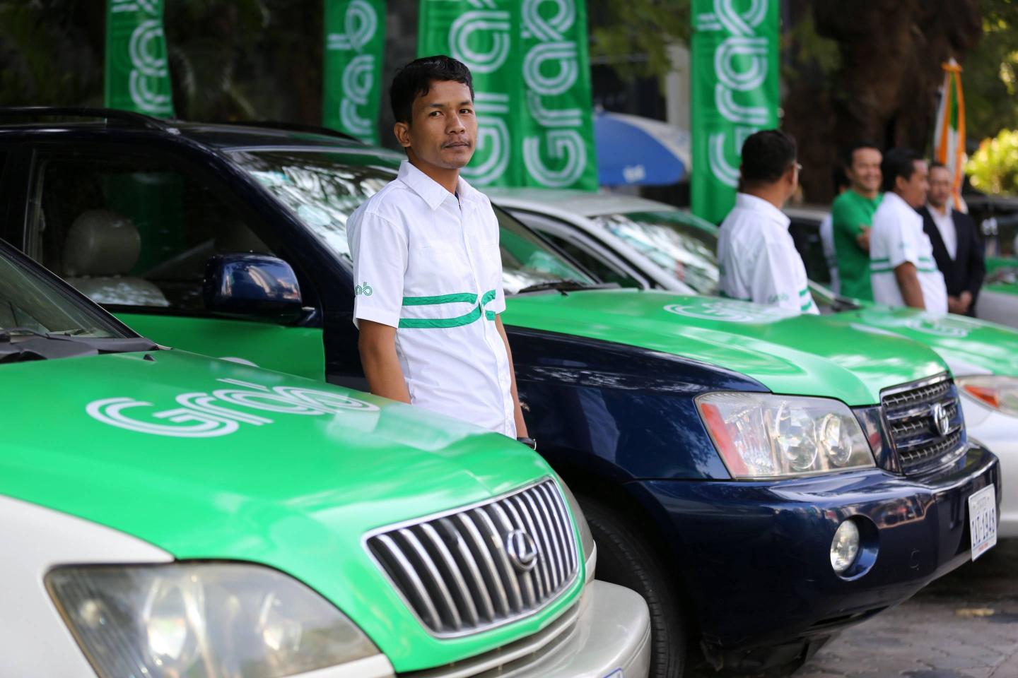 CAMBODIA-TRANSPORT-GRAB