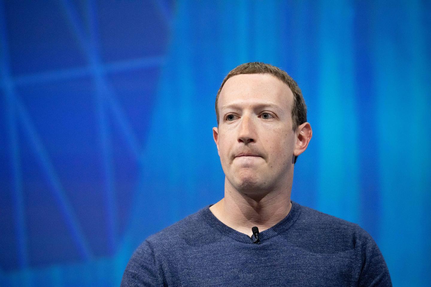 Facebook CEO Mark Zuckerberg attends the Viva Tech startup and technology gathering on May 24, 2018 in Paris.