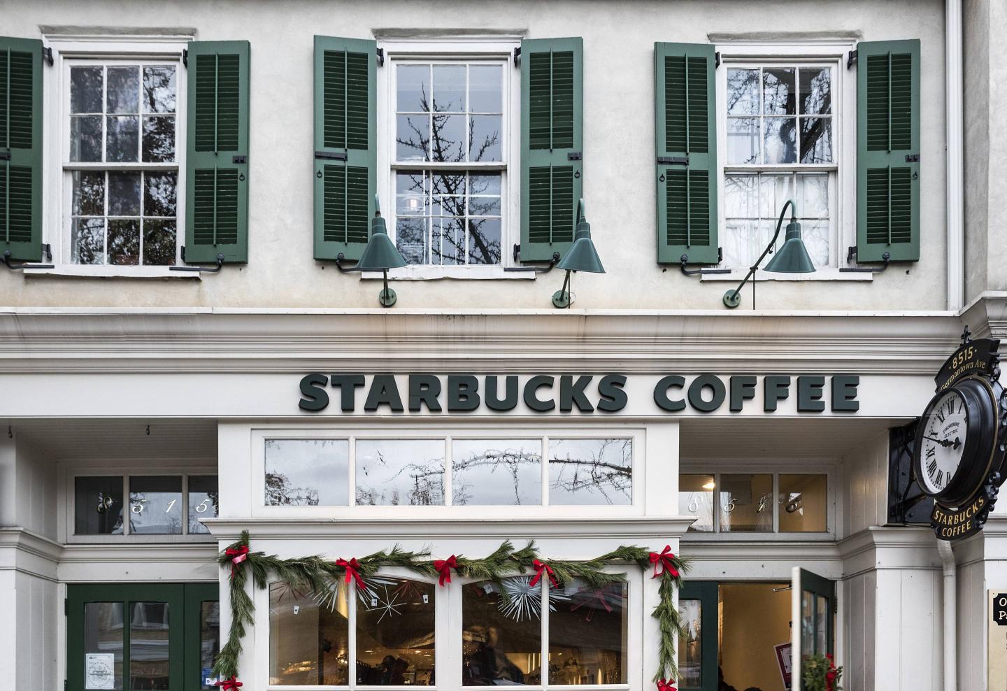 Starbucks coffee shop