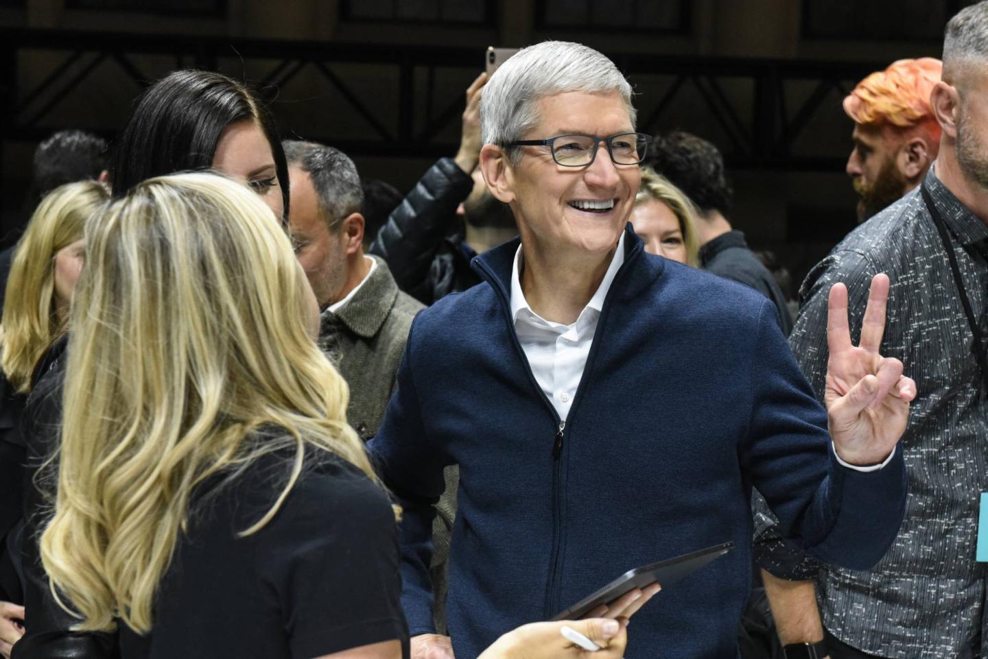 Apple Holds Launch Event In Brooklyn