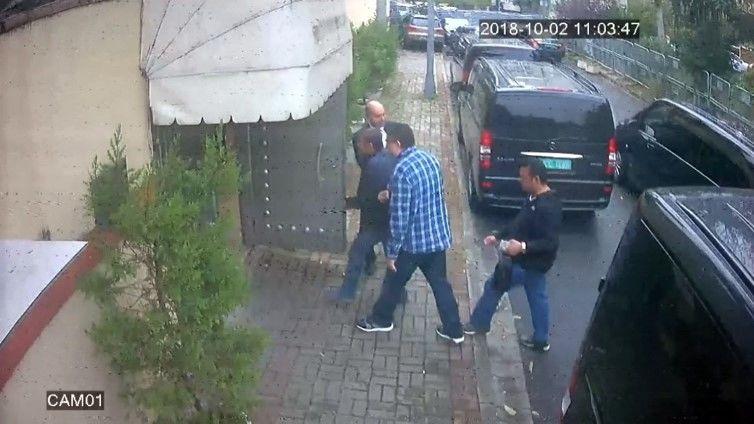 Entry- Exit Images of 15-man execution team to the Consulate