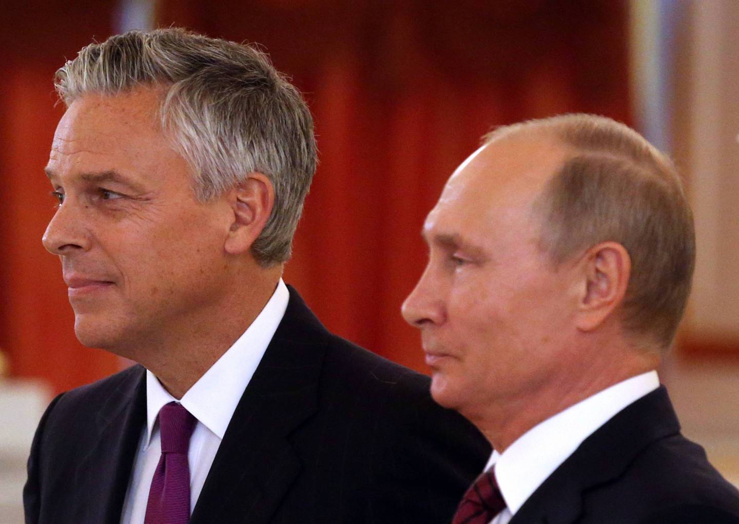 Russian President Vladimir Putin recieves new foreign ambassadors at the Kremlin