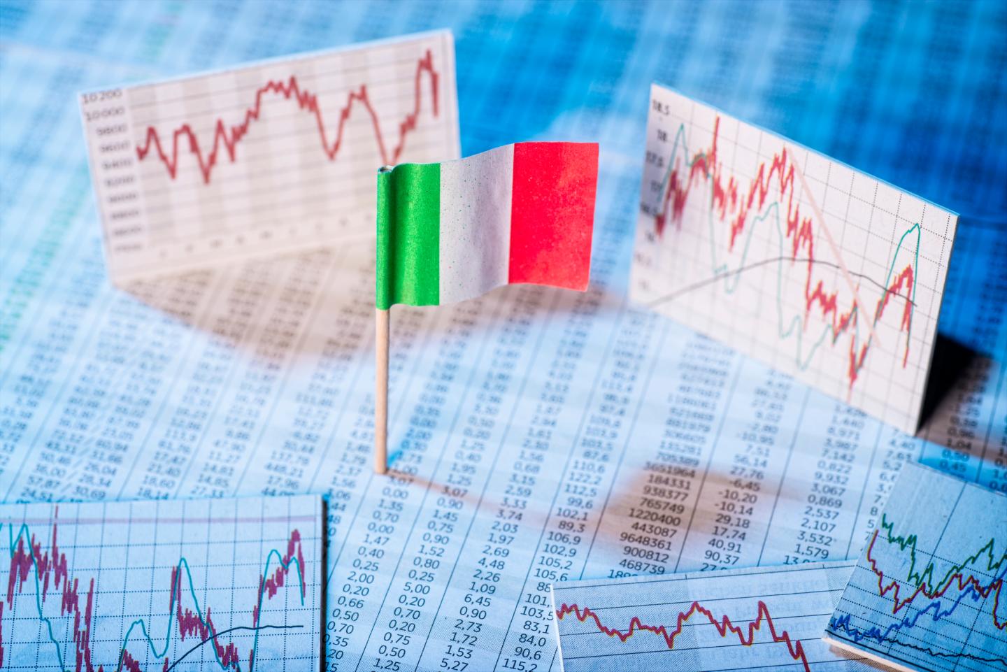 Entwicklung der Wirtschaft in Italien