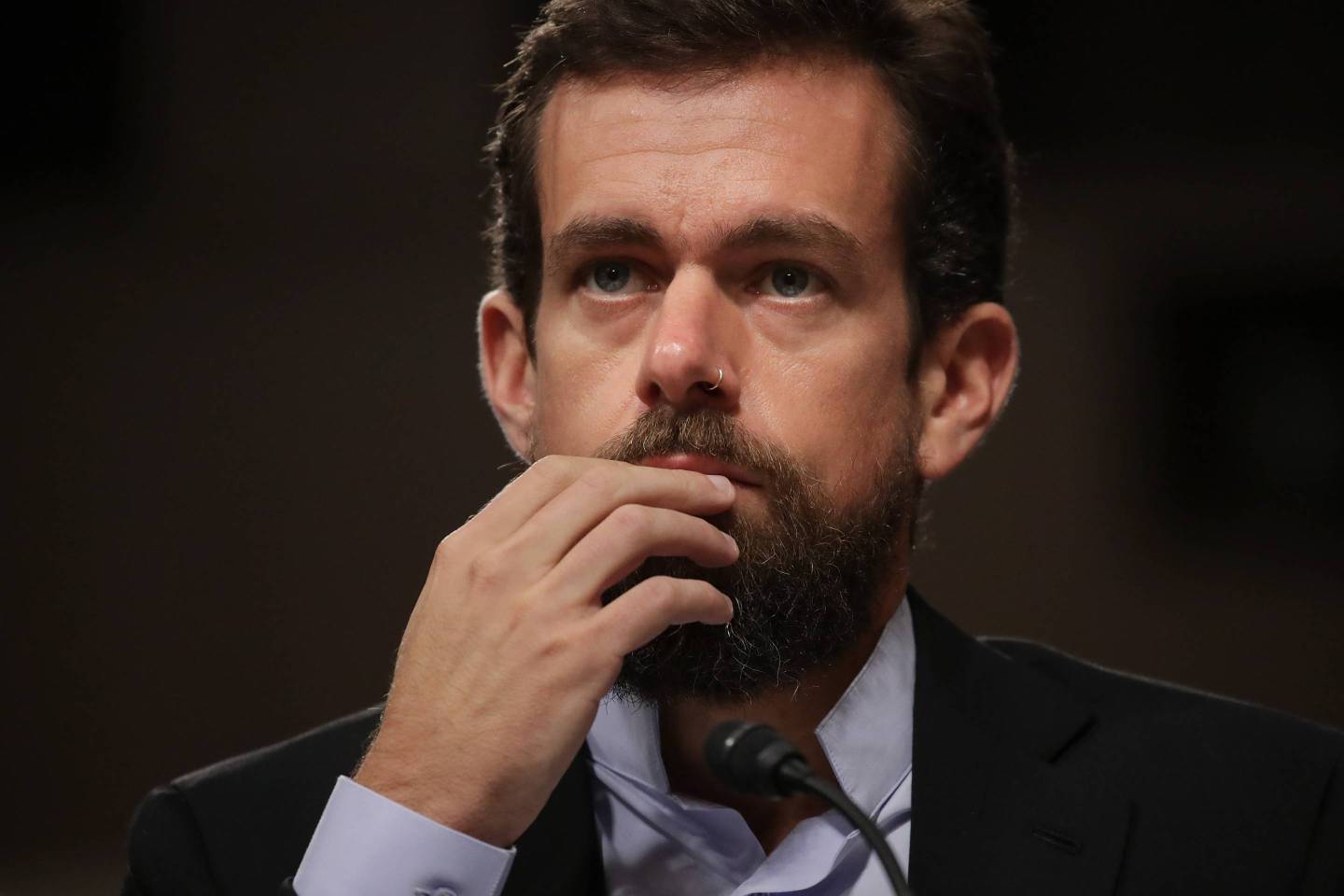 Twitter CEO Jack Dorsey And Facebook COO Sheryl Sandberg Testify To Senate Committee On Foreign Influence Operations