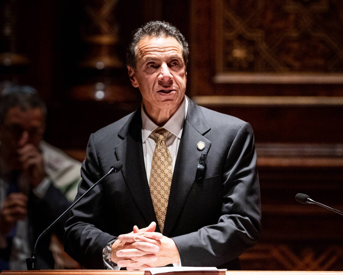 Governor Andrew Cuomo (D-NY) speaking at the interfaith