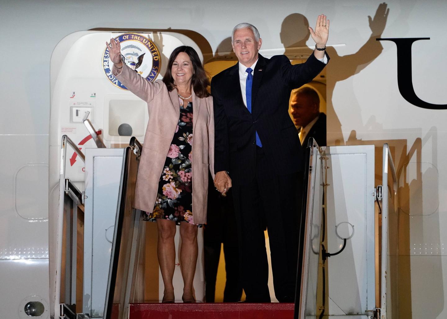 U.S. Vice-President Mike Pence Visits Japan