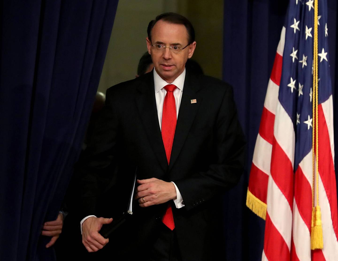 Deputy Attorney General Rod Rosenstein Speaks At The DOJ's American Indian And Alaska Native Heritage Month Observance Event