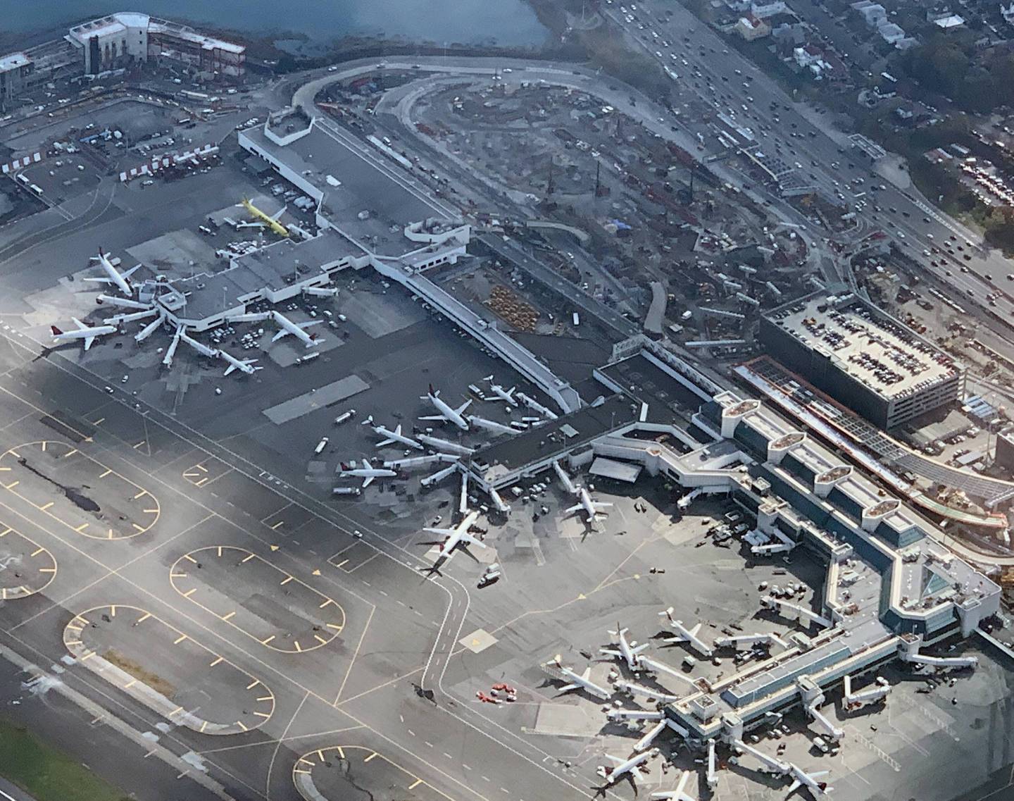 Aerial Views of the New York Area