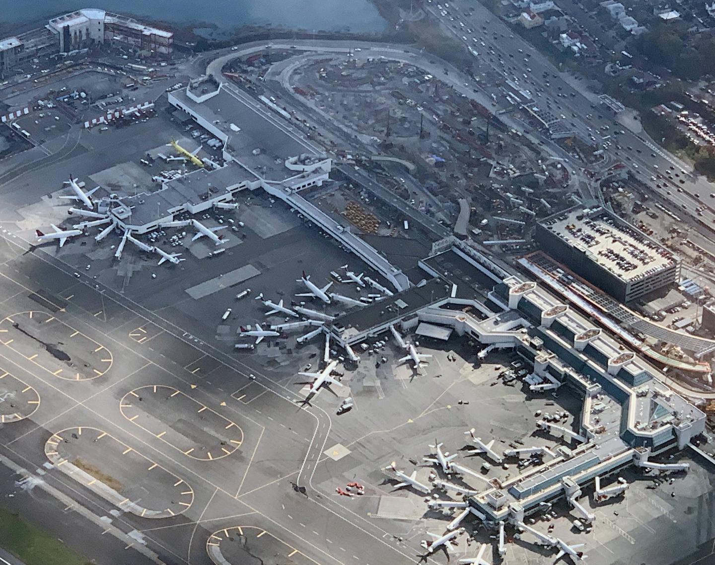 Aerial Views of the New York Area
