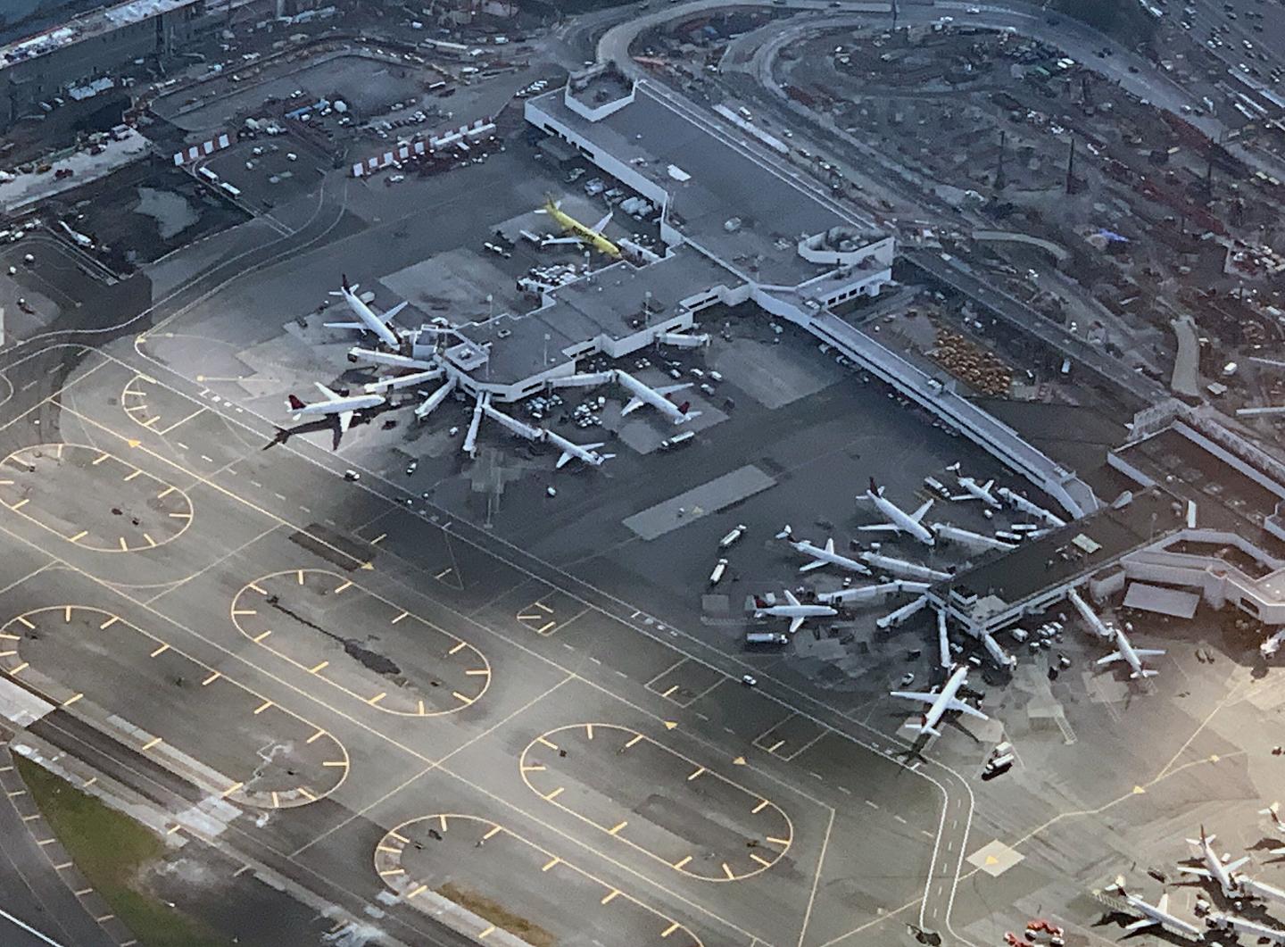 Aerial Views of the New York Area