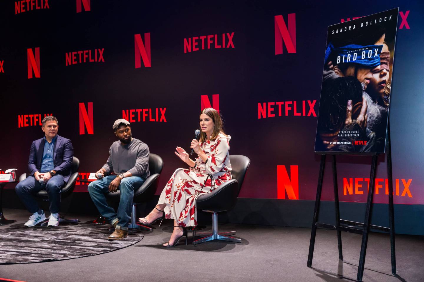 Netflix "Bird Box" Press Conference