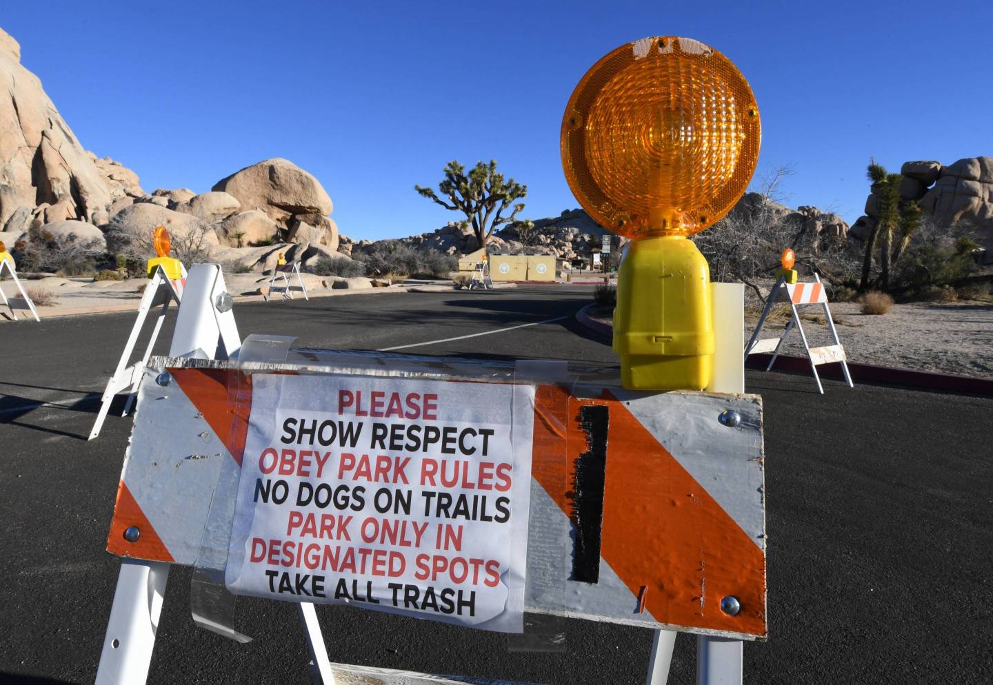 Joshua Tree National Park to Close