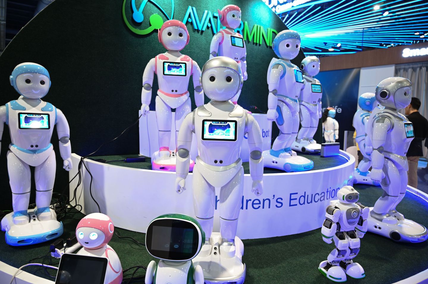 iPal smart AI for robots for children's education.