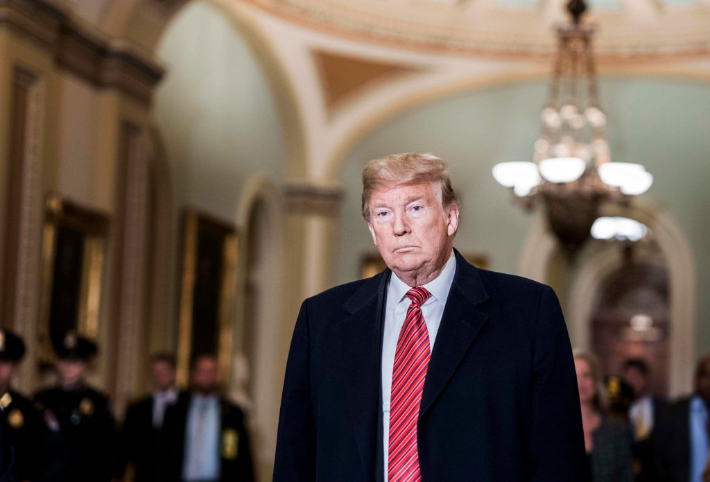 Partial Government Shutdown - President Donald Trump