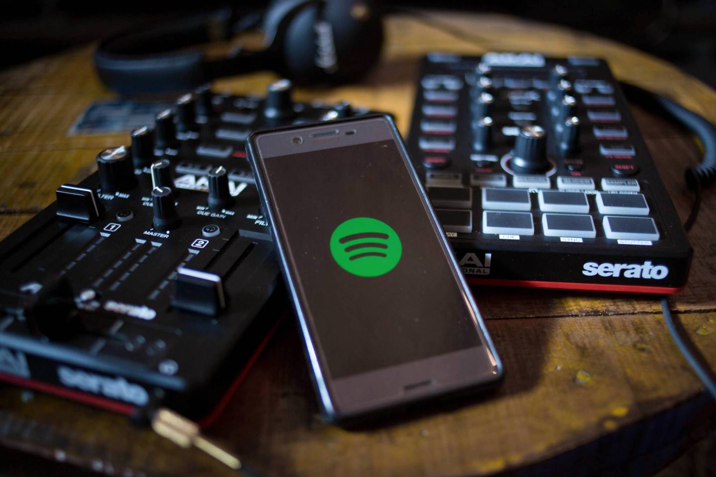 The Spotify app seen display on a Android smartphone with