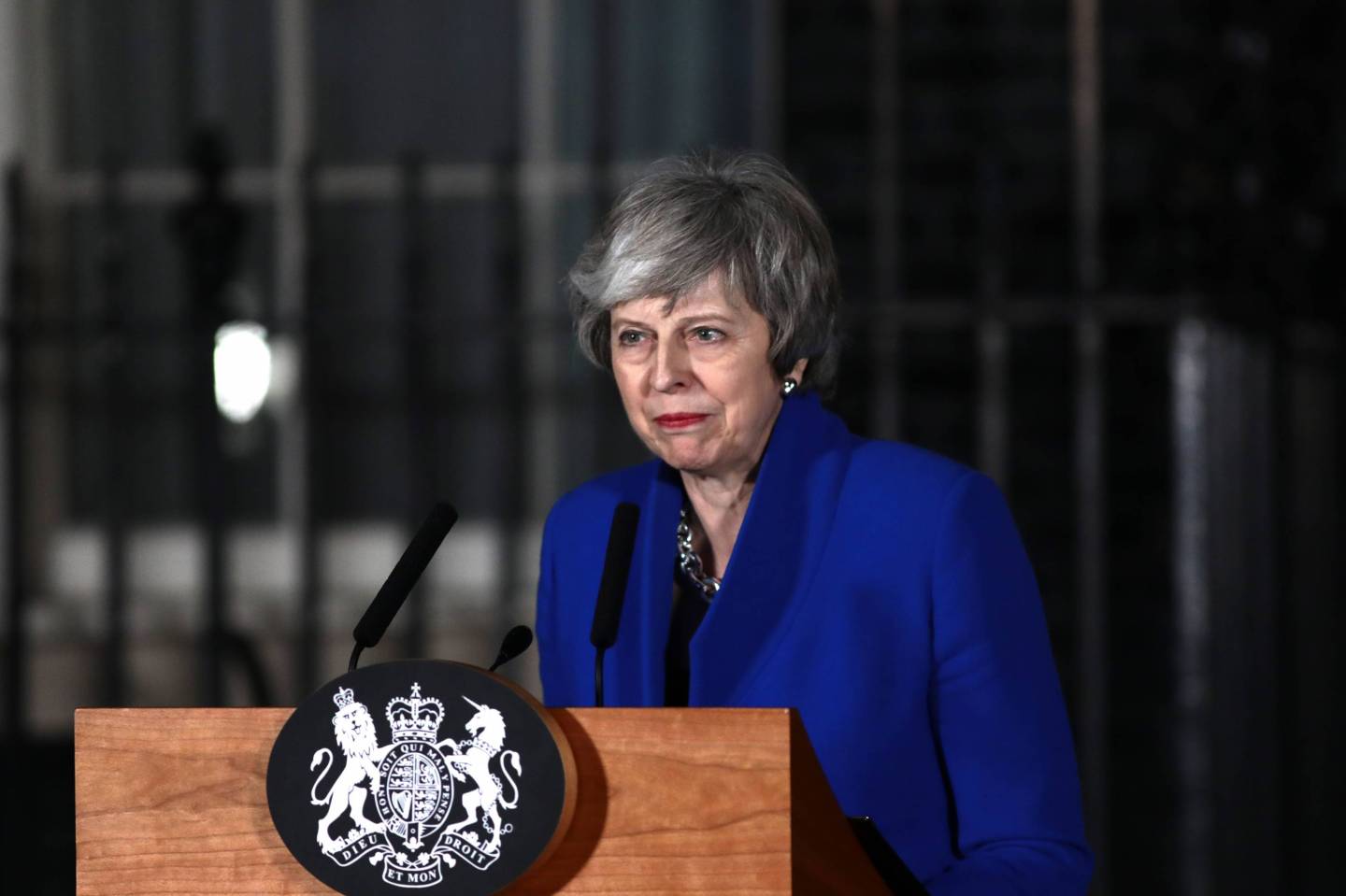Theresa May And Her Government Win A Vote Of No Confidence