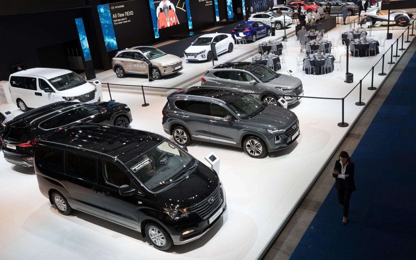 BRUSSELS 97TH MOTOR SHOW OPENING DAY