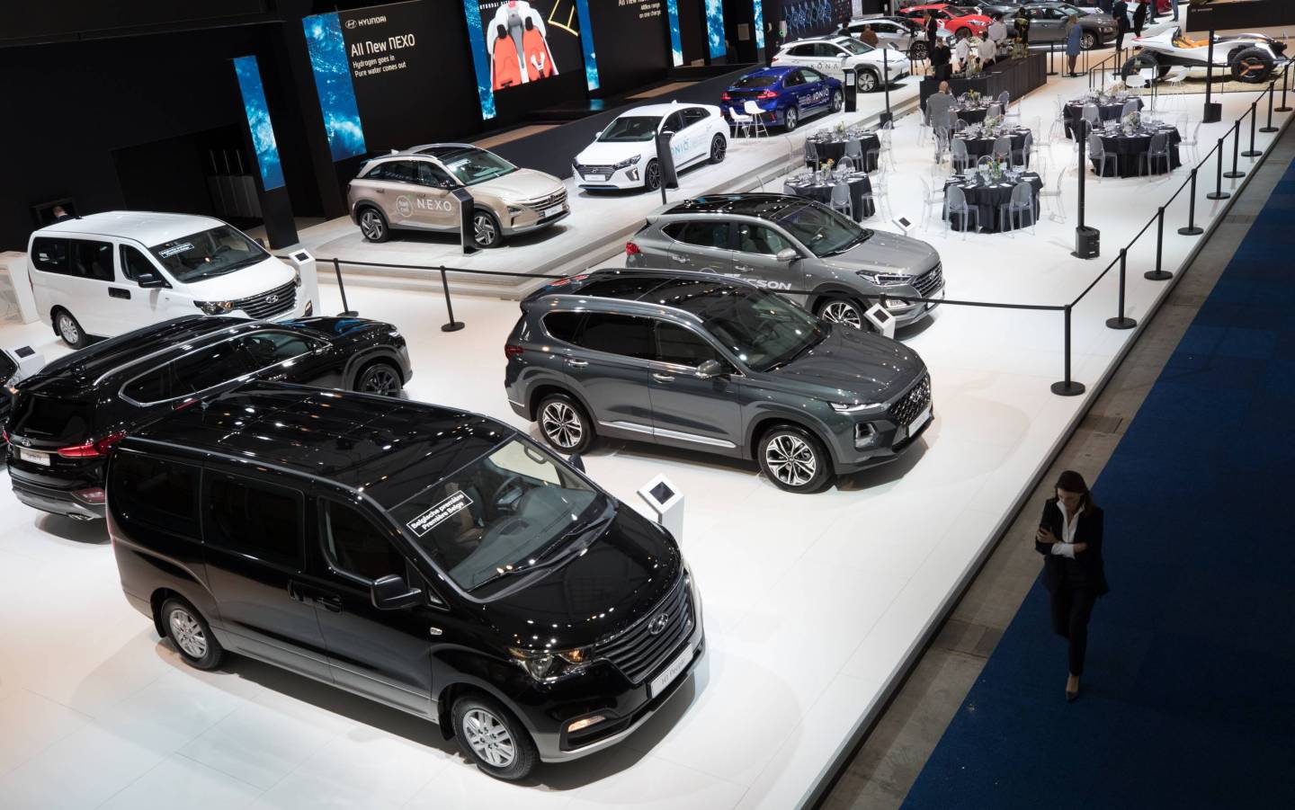 BRUSSELS 97TH MOTOR SHOW OPENING DAY