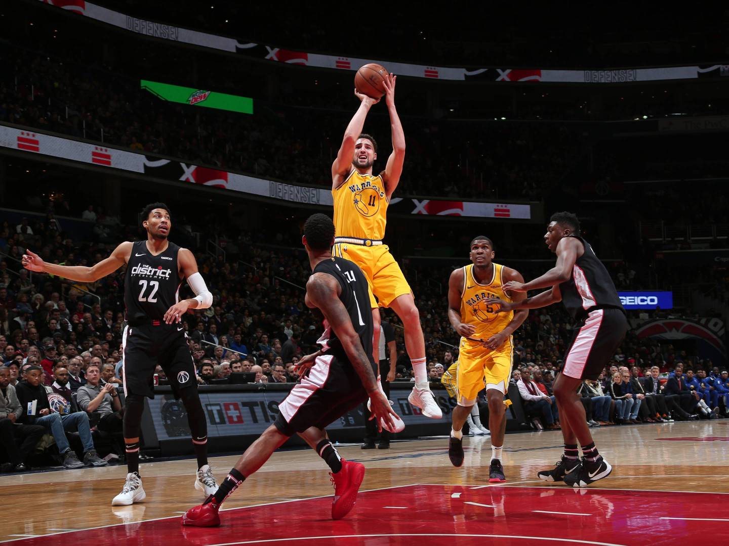 Golden State Warriors v Washington Wizards