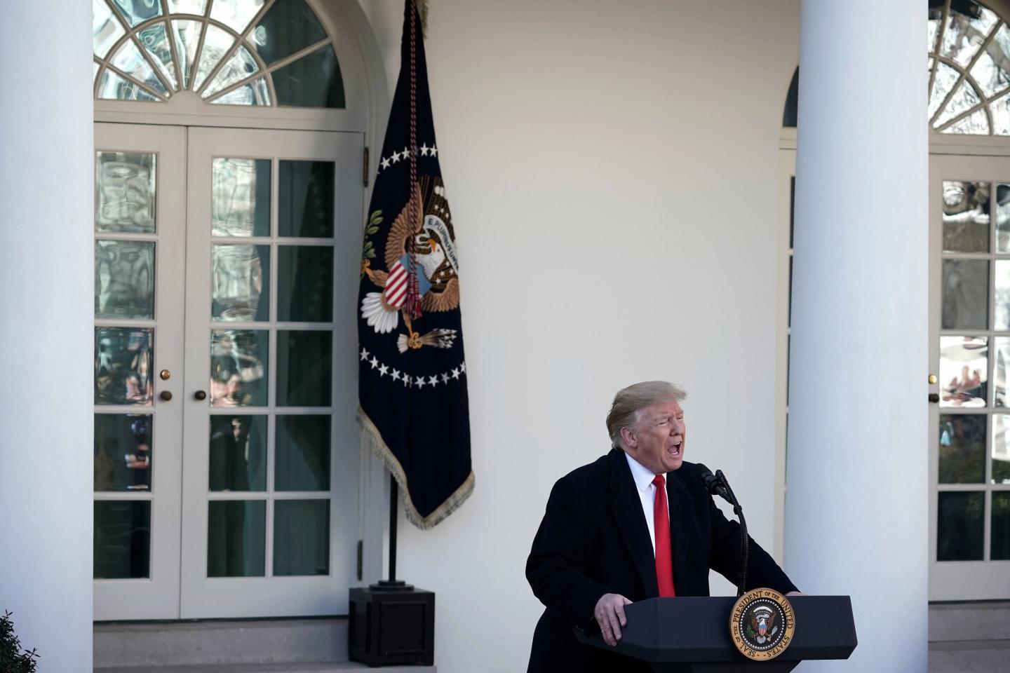 President Trump Speaks On Border Security And The Government Shutdown