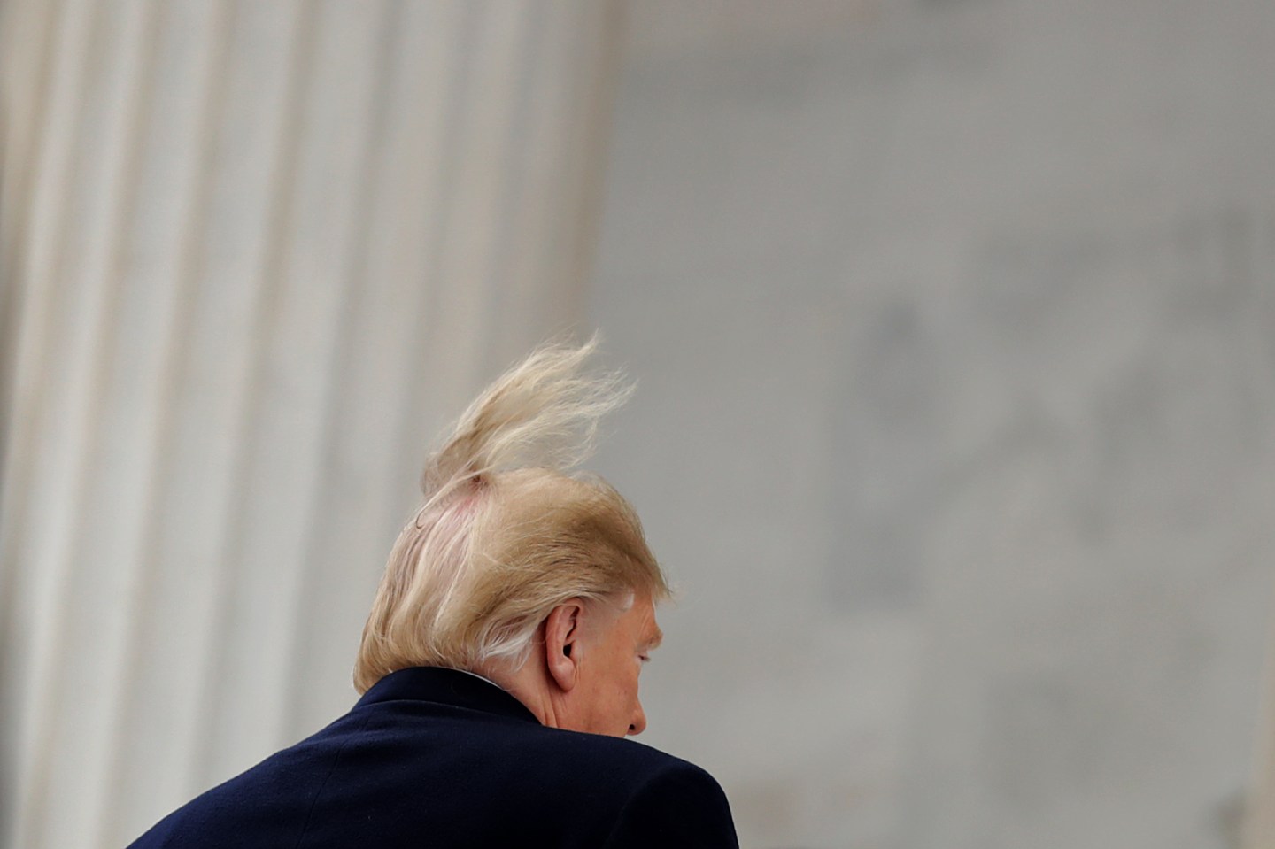 President Trump Attends Senate Republicans Weekly Policy Luncheons On Capitol Hill