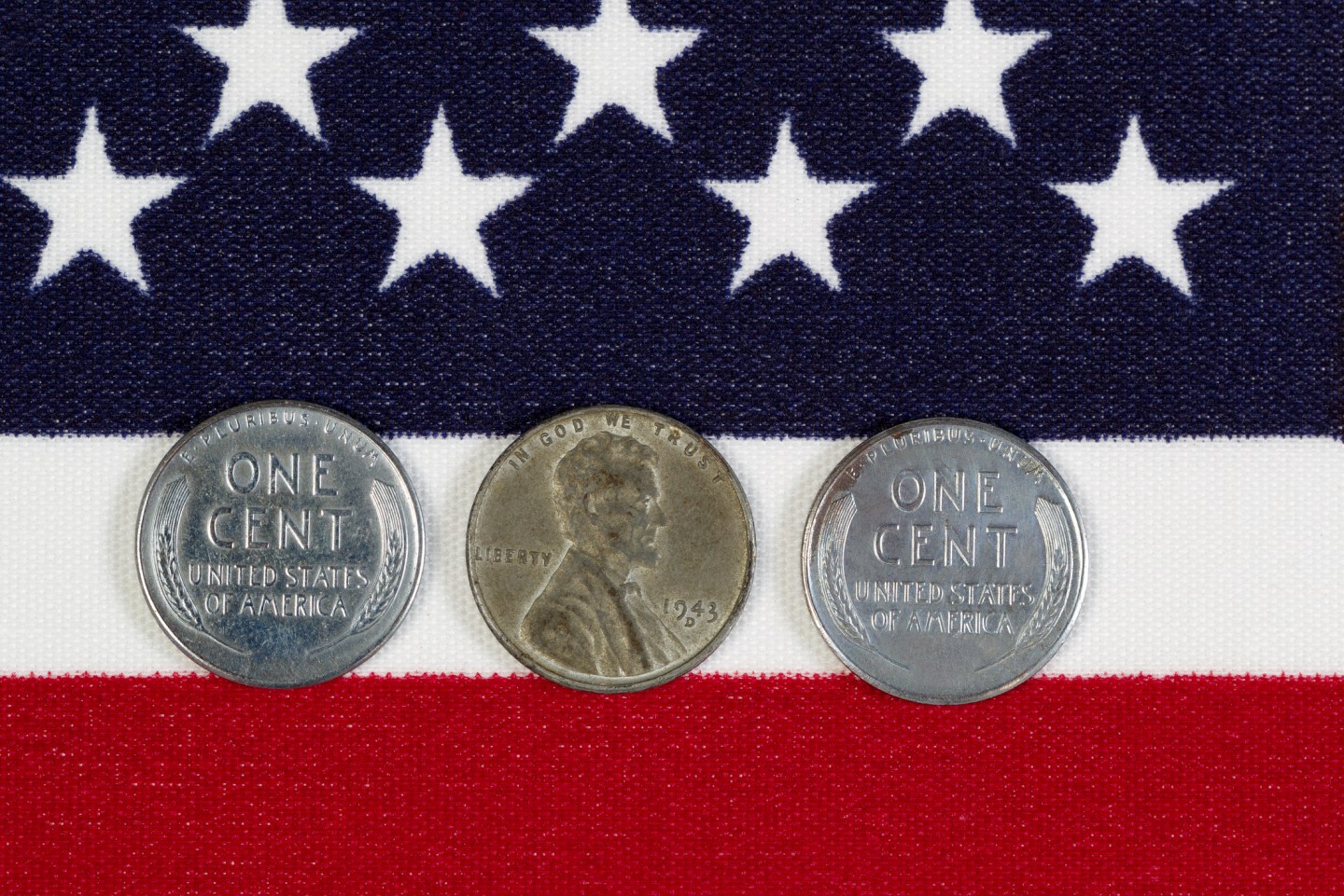United States World War II Steel Cents