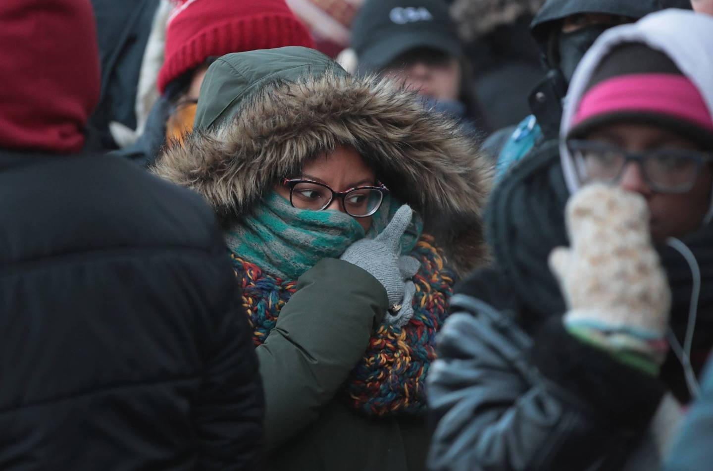 People Line Up For Tickets To Attend President Obama's Farewell Address