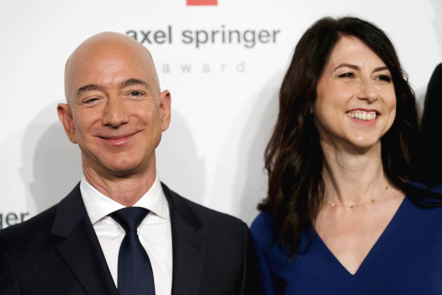 Jeff and MacKenzie Bezos