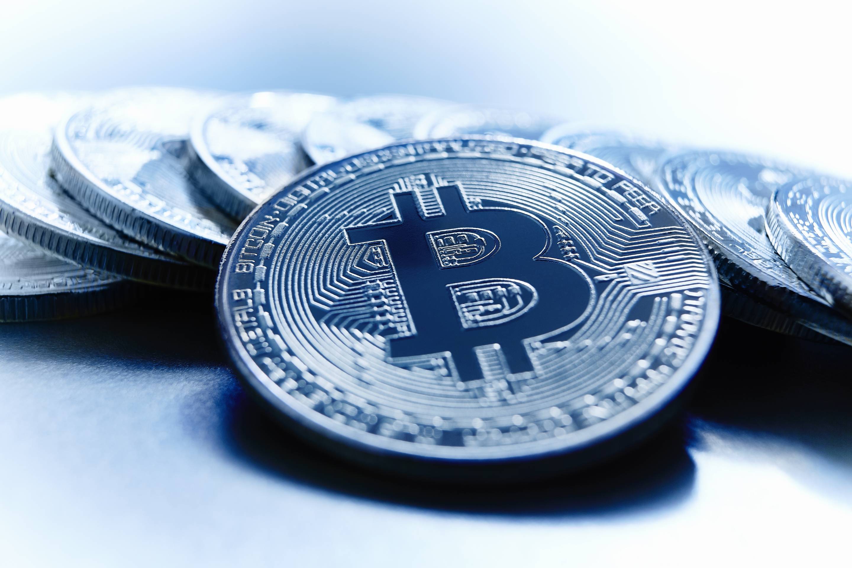 Blue Bitcoins