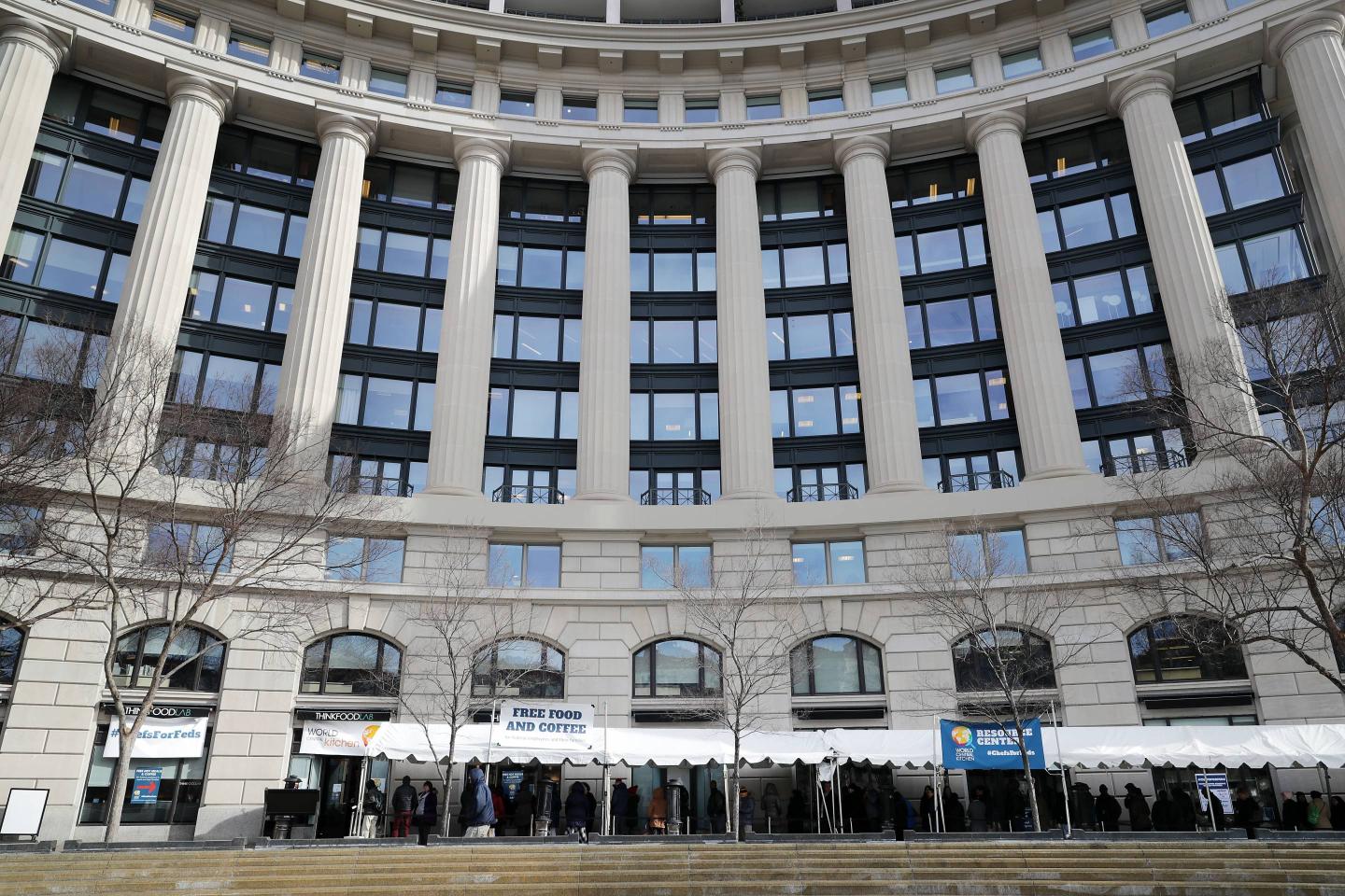 Furloughed Federal Employees Return To Work As Partial Government Shutdown Ends