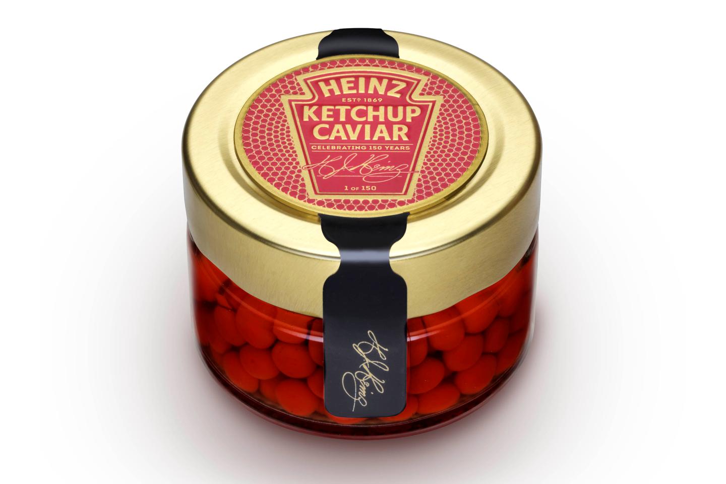 Celebrate Valentine’s Day with a Jar of Heinz ‘Ketchup Caviar’