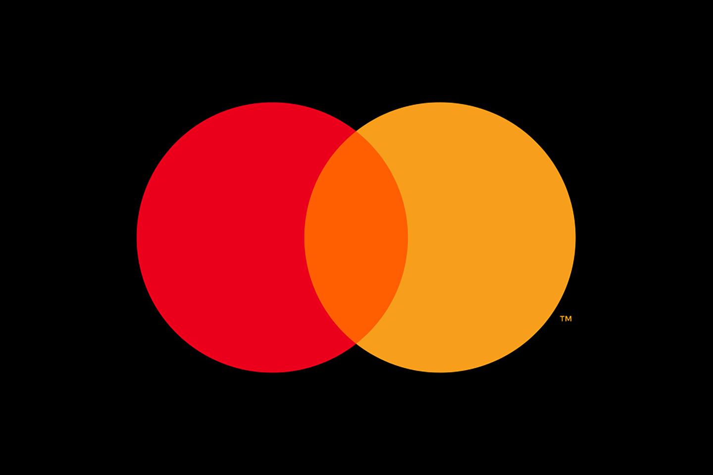 Mastercard drops name from company logo.