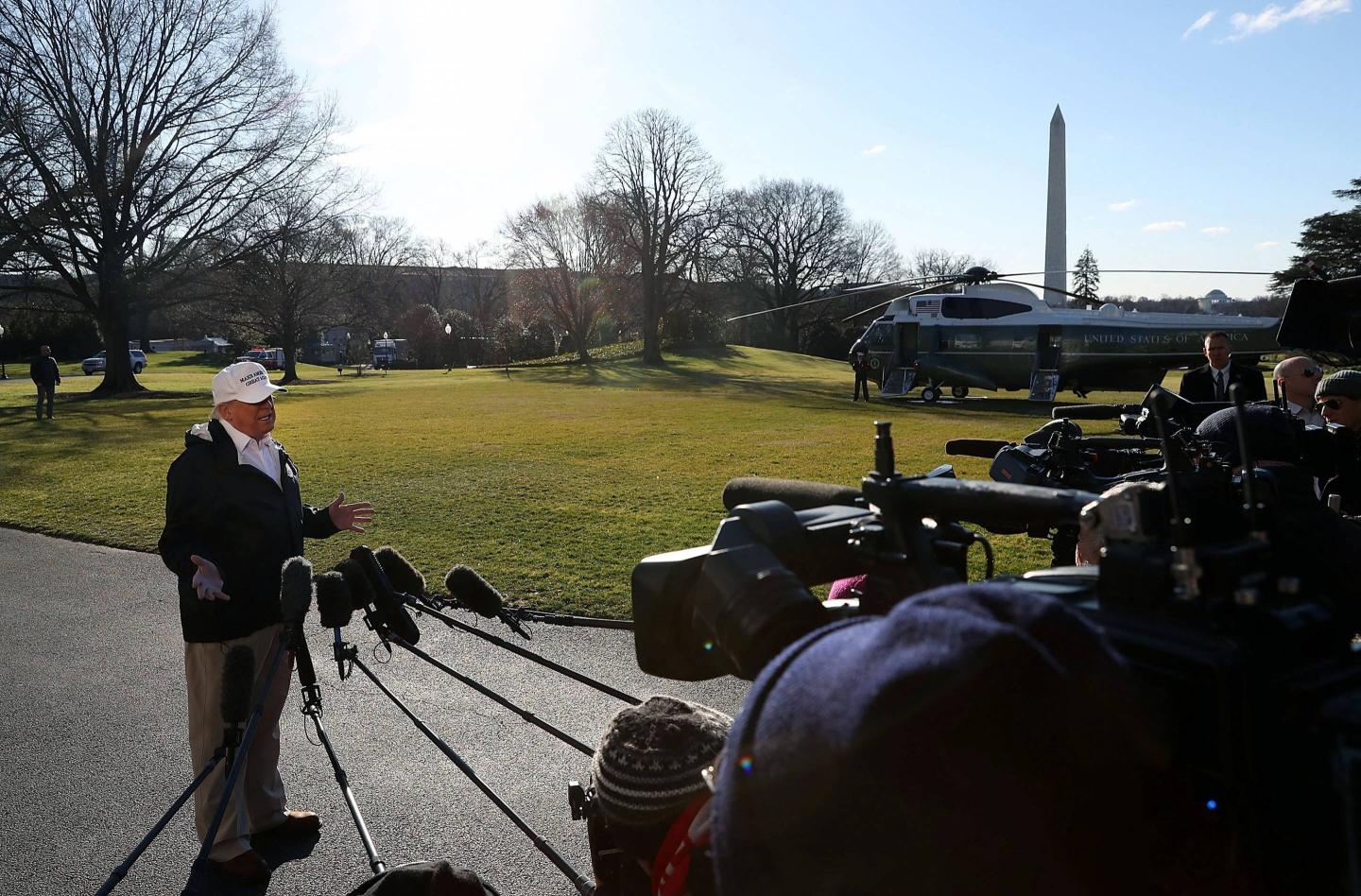 President Trump Renews Threat Of A National Emergency Over Border Wall Funding