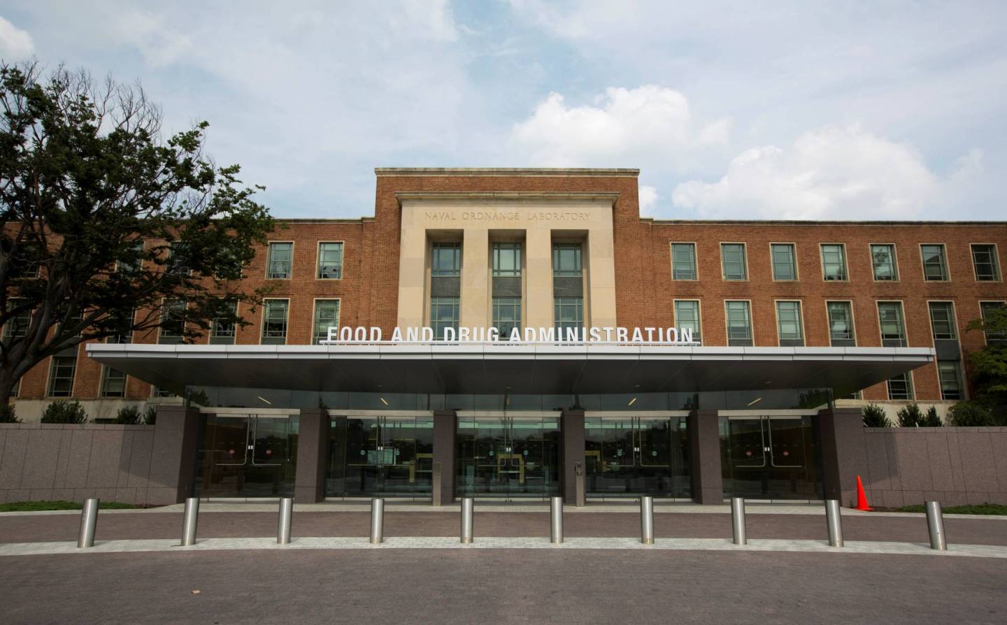 A view shows the U.S. Food and Drug Administration headquarters in Silver Spring