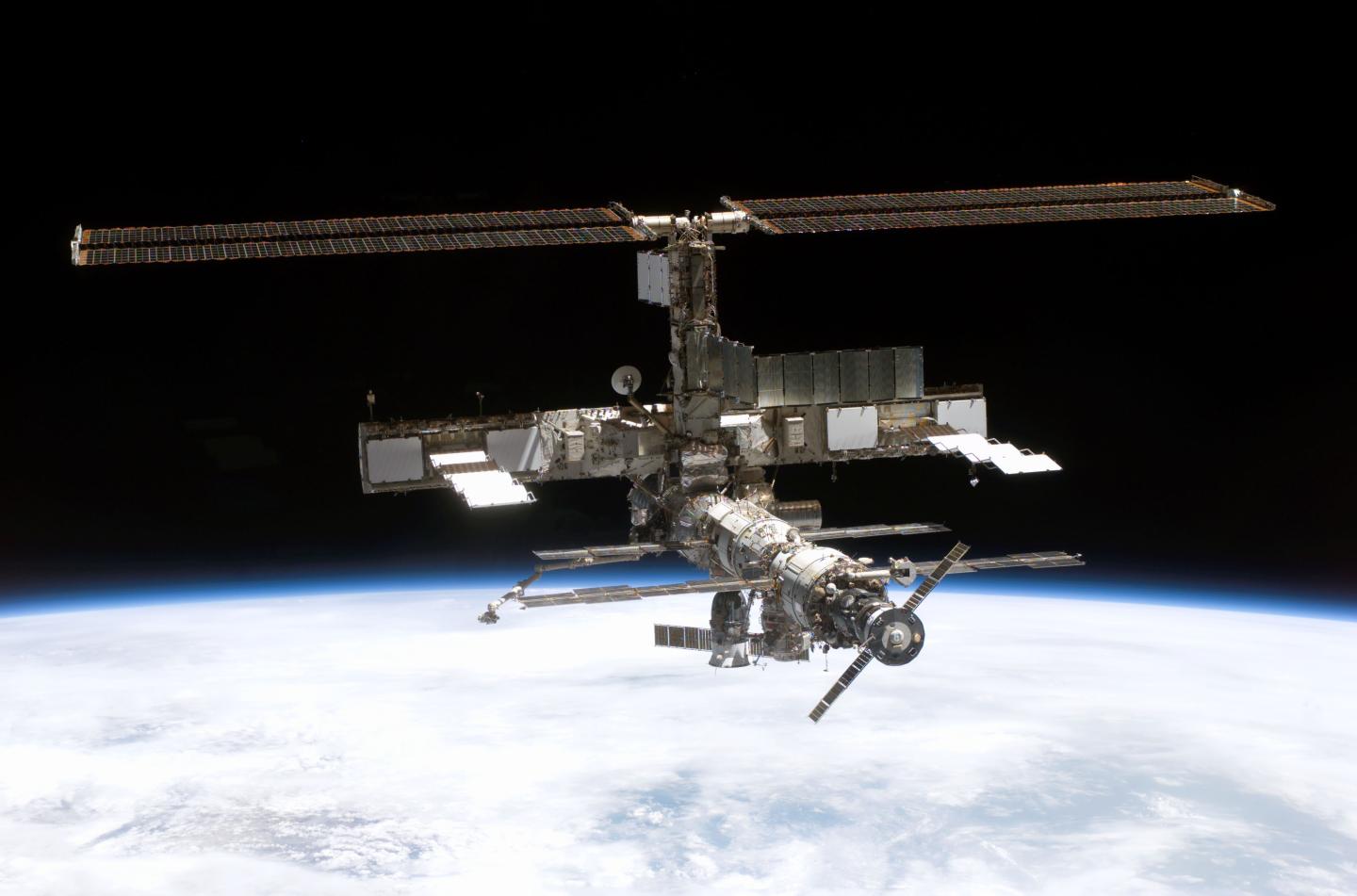 Discovery Astronauts Continue Mission Tasks