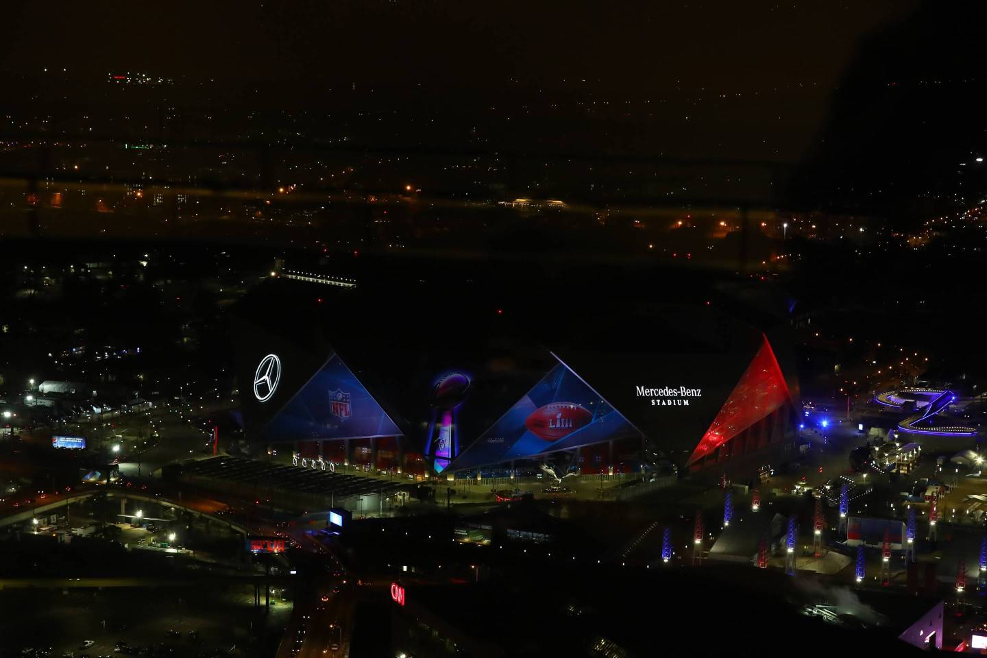 NFL: JAN 30 Super Bowl LIII - Mercedes Benz Stadium