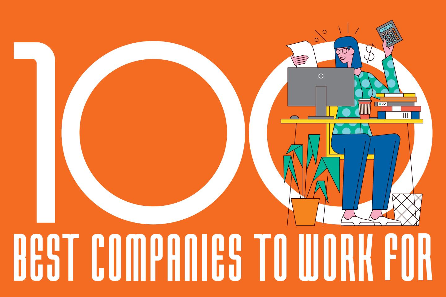 100 best companies to work for 2019 logo