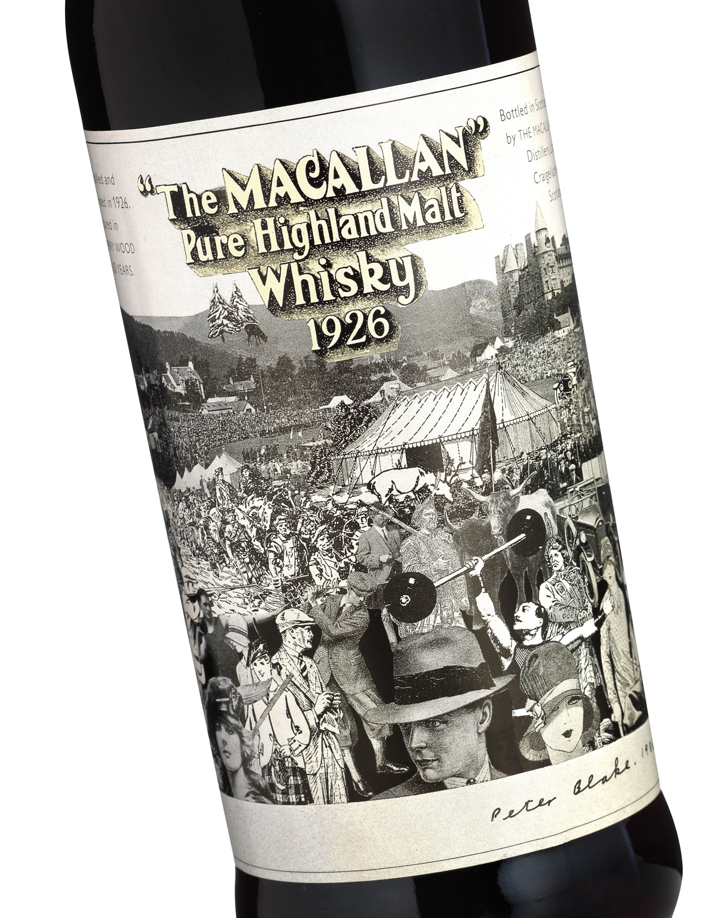 Only 12 bottles of Macallan feature the label designed by Sir Peter Blake