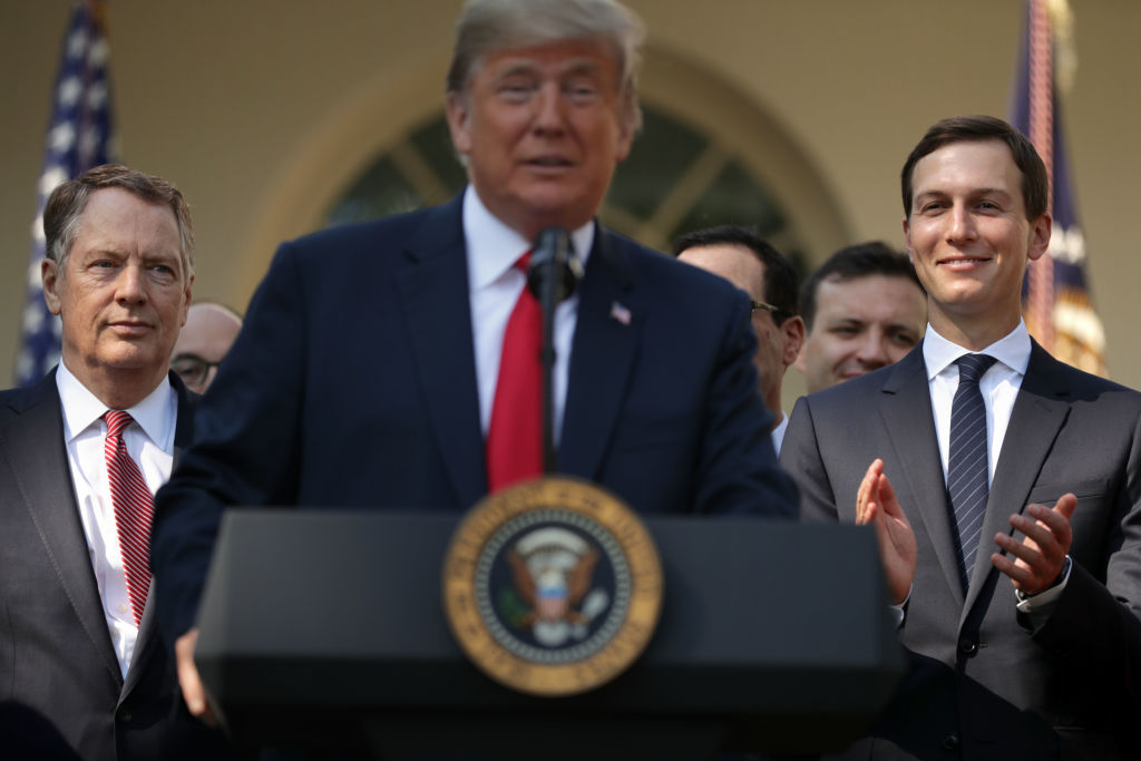 President Trump Holds News Conference To Discuss New US-Mexico-Canada Trade Deal