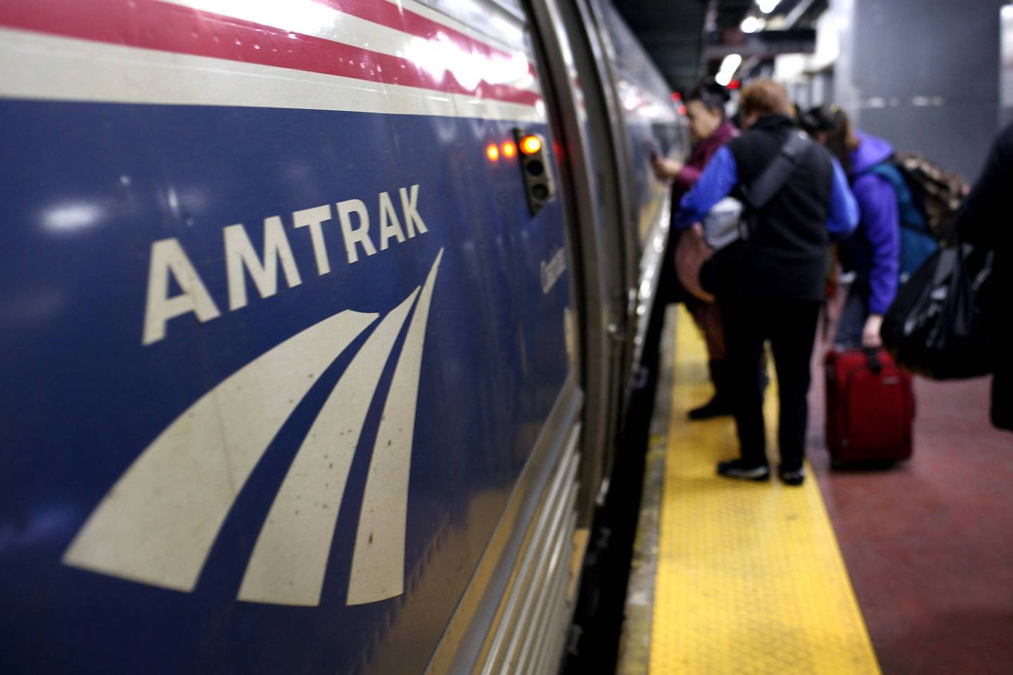 Amtrak train