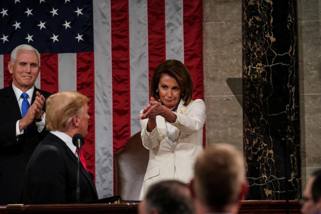 President Trump Delivers State Of The Union Address To Joint Session Of Congress