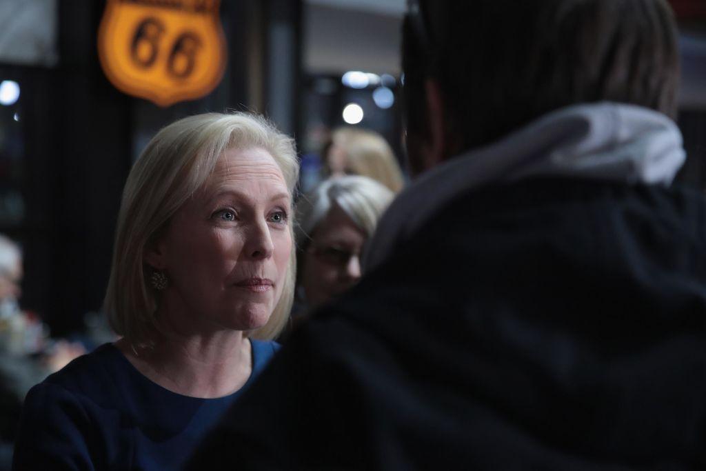 Senator Kirsten Gillibrand Holds Meet &amp; Greets In Iowa