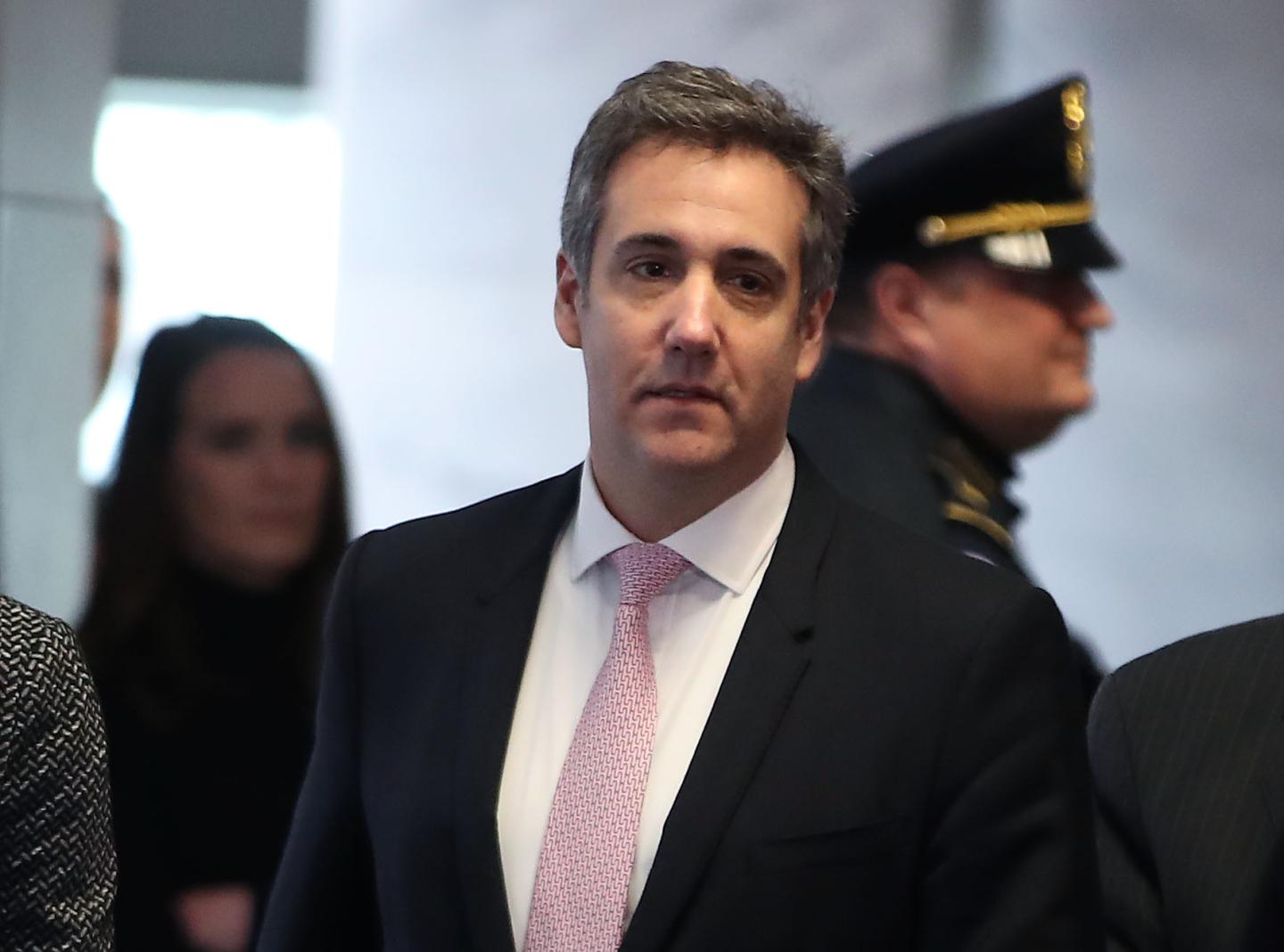 Former Trump Lawyer Michael Cohen Appears Before Closed Senate Intelligence Committee