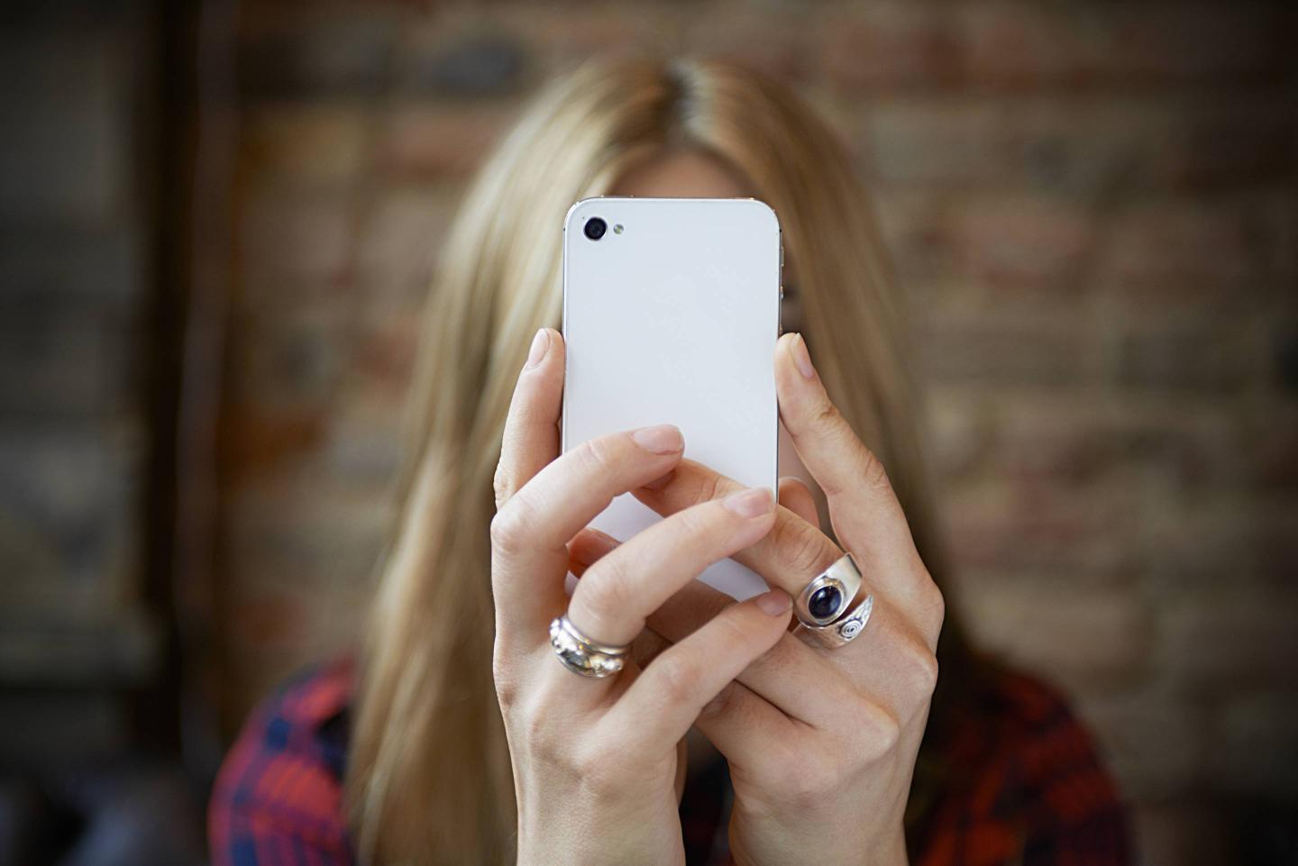 Woman with Smartphone