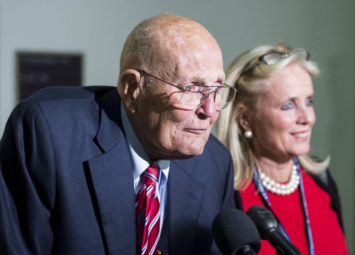 Rep. John Dingell and Rep.-elect Debbie Dingell