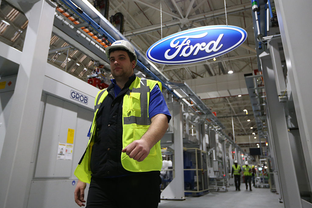 The New State Of The Art Ford Production Line