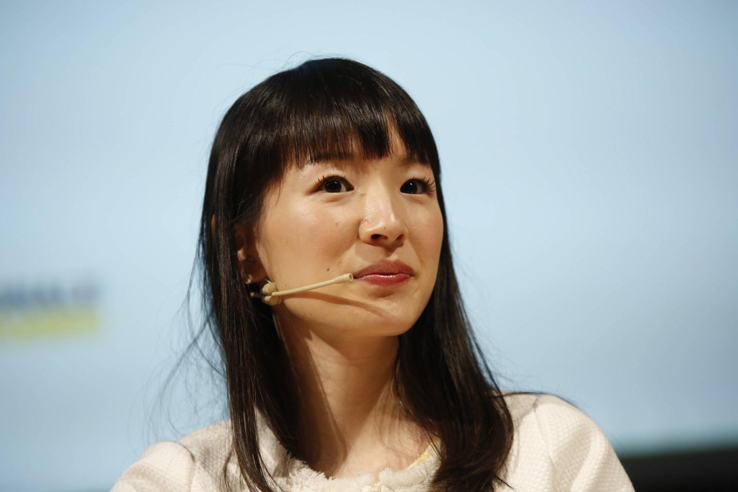 Marie Kondo at Turin Book Fair