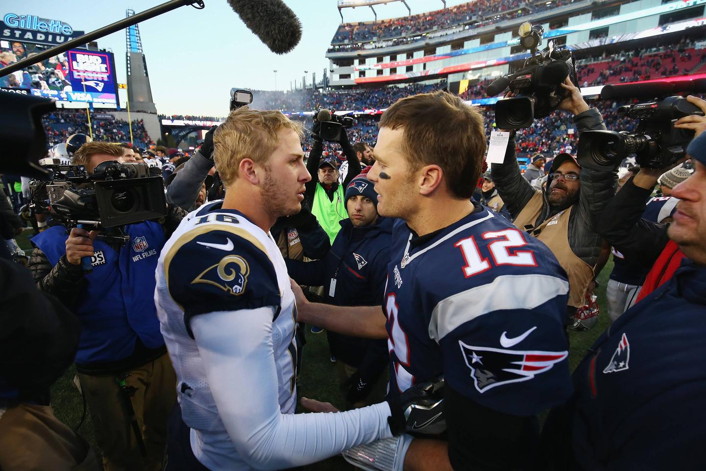 Los Angeles Rams v New England Patriots